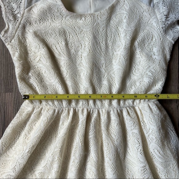 Bee Stitched x Francesca’s | Lace White Dress - Picture 10 of 14